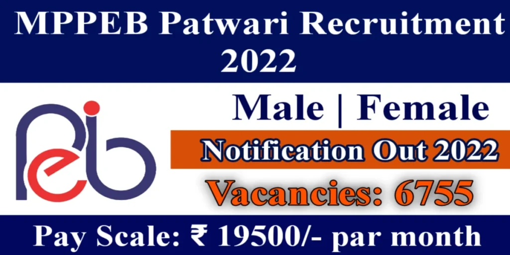 MP Patwari Vacancy 2022 Notification