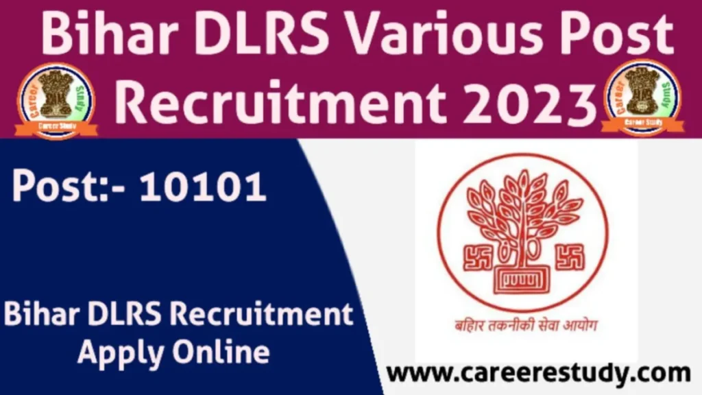Bihar DLRS Recruitment 2023 Notification Out Apply Online 10101 Various Posts 3 Bihar DLRS Recruitment 2023 Latest Bihar Govt Jobs Notification has been released on 10101 vacancies