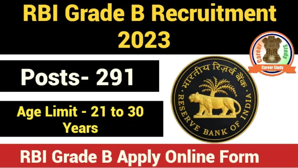 RBI Grade B Recruitment 2023 Notification Out for Posts 219 Apply Online