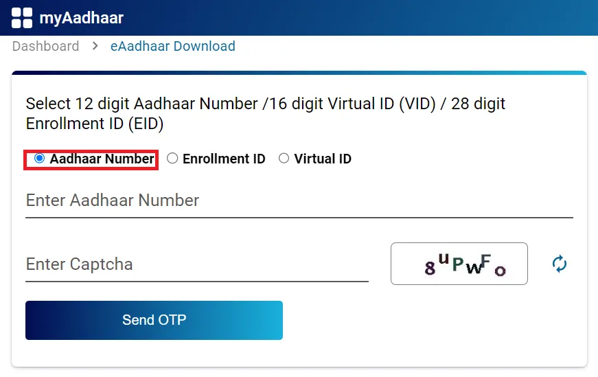 Aadhar card kaise download kare | ई-आधार कार्ड डाउनलोड कैसे करें? जानें (2023) 4 Aadhar Card नंबर द्वारा आधार कार्ड डाउनलोड करना